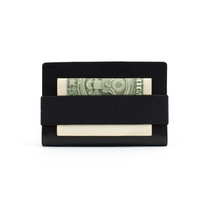 Air Wallet 極簡皮製收納卡夾 - 黑