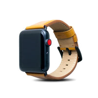 Apple Watch 皮革錶帶 42/44mm - 焦糖棕
