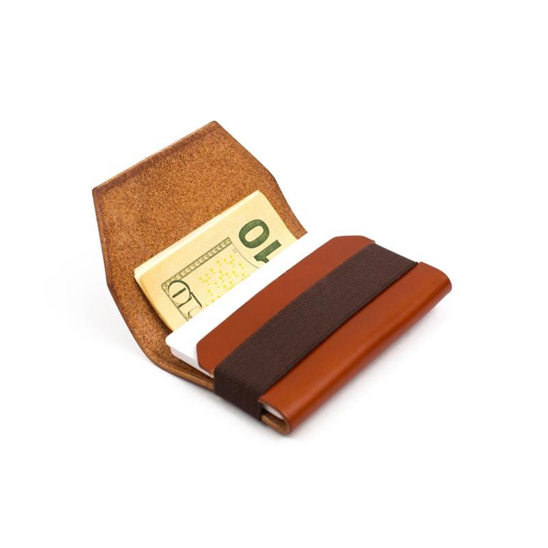 Air Wallet X 極簡收納皮夾 – 紅棕
