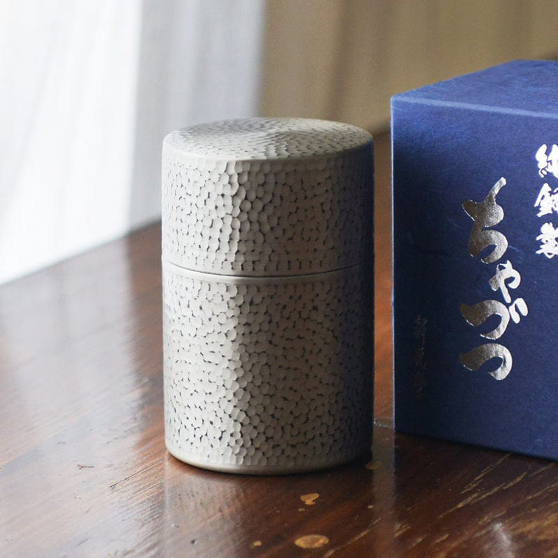 尚玩堂 錫製 茶筒 茶葉罐 山水 茶器 茶壺 茶入 重量約612g【送料 尚玩堂 錫製 茶筒 茶葉罐 山水 茶器 茶壺 茶入 重量約612g【送料