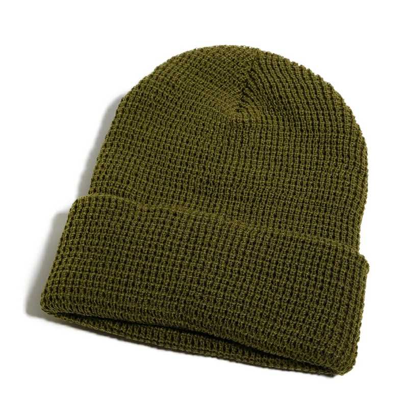布標反摺毛帽 (共3色)