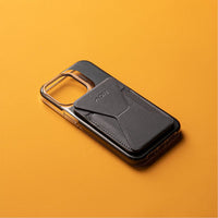 雙倍磁力手機保護殼 iPhone14 黑色 + 手機支架(包邊款)