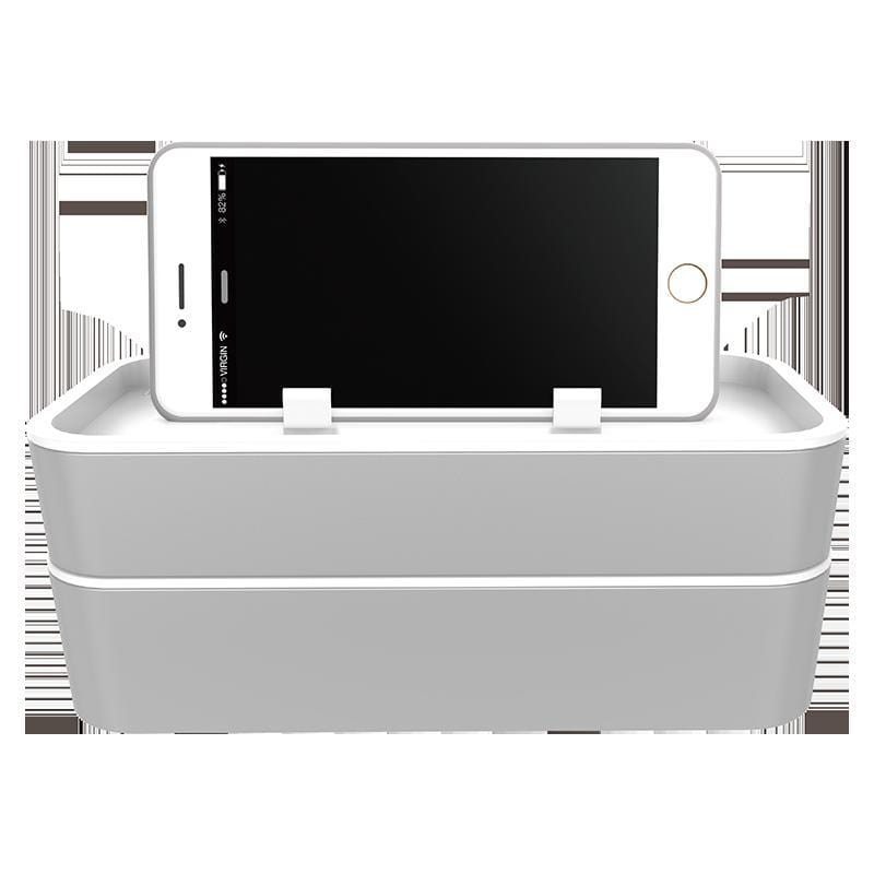 BentoStack Apple配件收納盒 - 銀