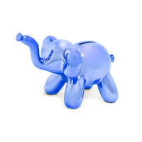 迷你大象存錢筒 - 藍色