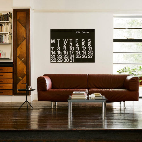 Stendig 2024 紐約MoMA館藏經典時尚黑白設計月曆