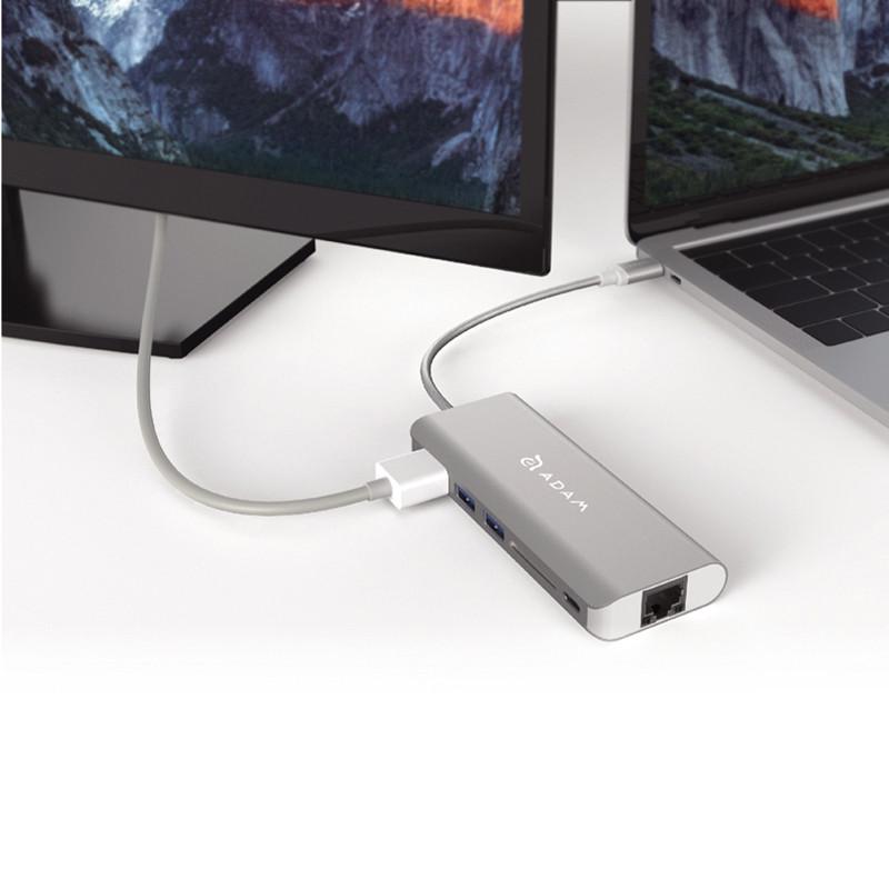 CASA Hub A01 USB 3.1對Type C 6 port 100W 多功能集線器 多色
