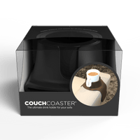 Couch Coaster 沙發扶手杯墊組合 - 黑（兩入）