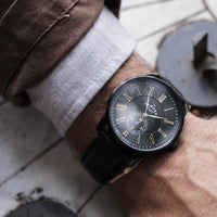 Camden Watch｜NO29系列 純英國血統 單眼秒針黑潮年度限量真皮腕錶