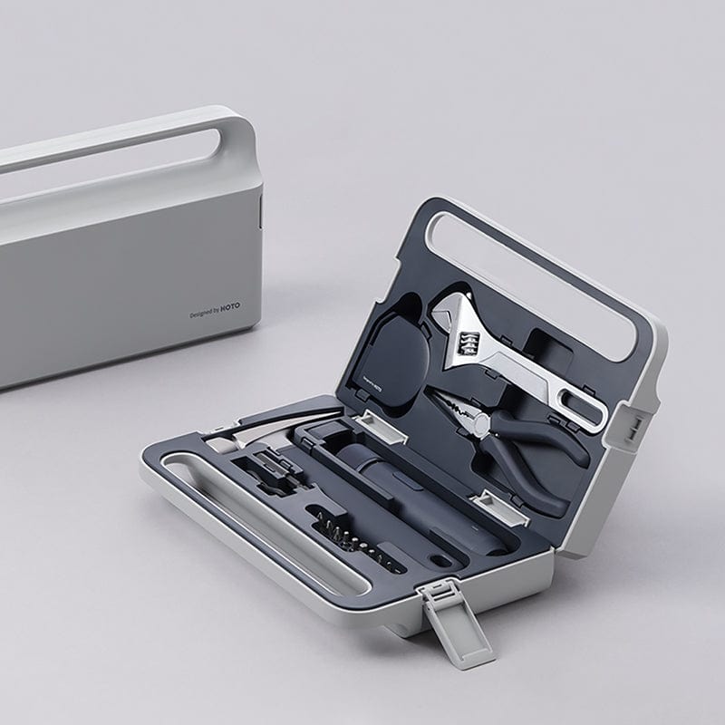小猴電動螺絲刀工具箱 (QWDGJ001)-直柄電動刀+智慧配件