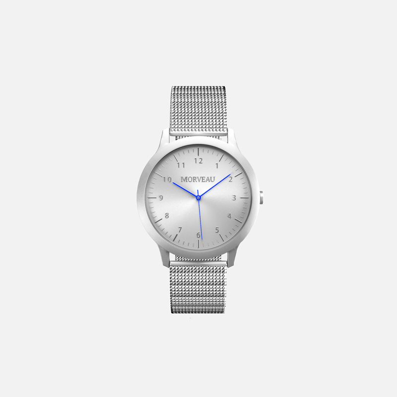 航太等級手錶 - 金屬藍針