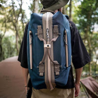 【荒野醫生包 Dr.Wilds】防雨多格層後背包 30L尼龍醫生包 大容量雙肩背包 電腦包 機能款旅行袋