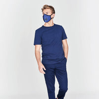 全方位防霾呼吸口罩 - 深藍 (加贈同尺寸替換濾片一枚)