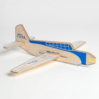 Turbo Flyer 自組模型飛機 - 藍