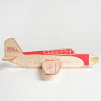 Turbo Flyer 自組模型飛機 - 紅