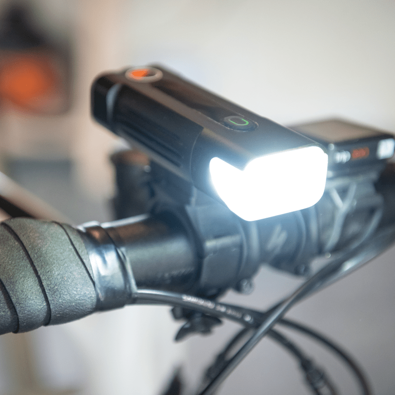 超廣角四向照明自行車燈/手電筒