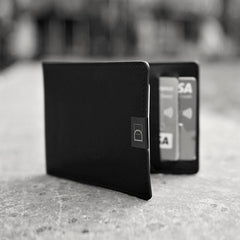 Dun Wallets - RFID 超極薄防盜皮夾 極致黑