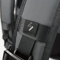 日系率性 職人手工機能防潑水後背/電腦包 - 黑色