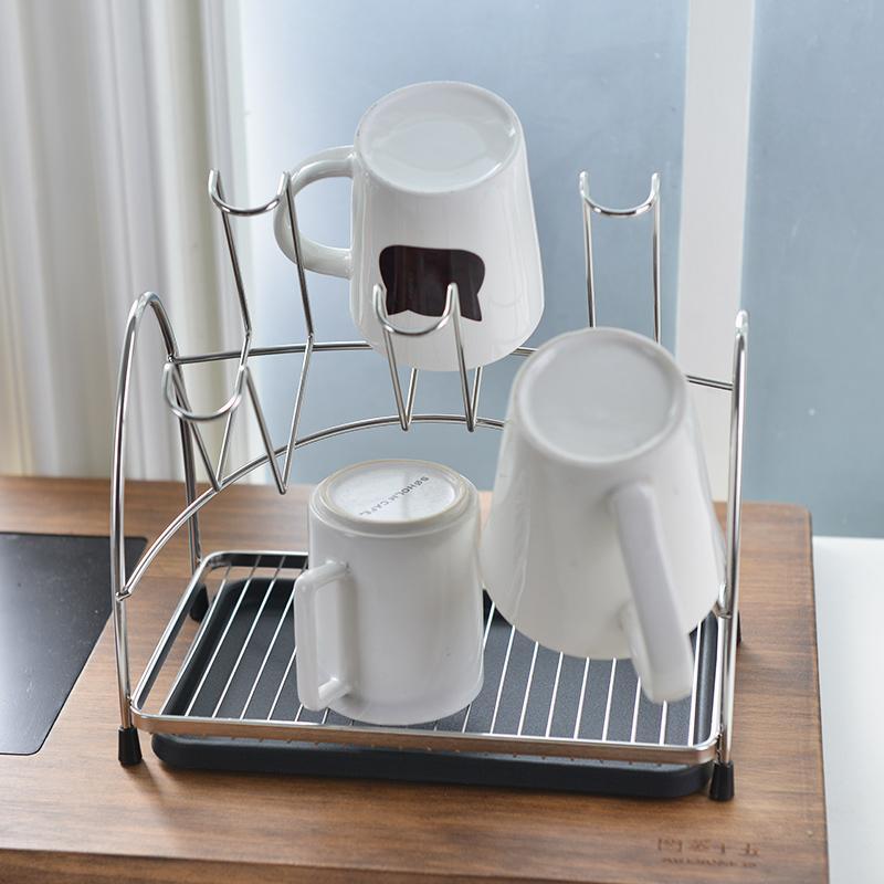日本原裝進口 Flow廚房系列雙層杯碗架