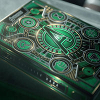 theory11  復仇者聯盟: 無限傳說主題系列收藏級撲克牌 (綠色限定版)