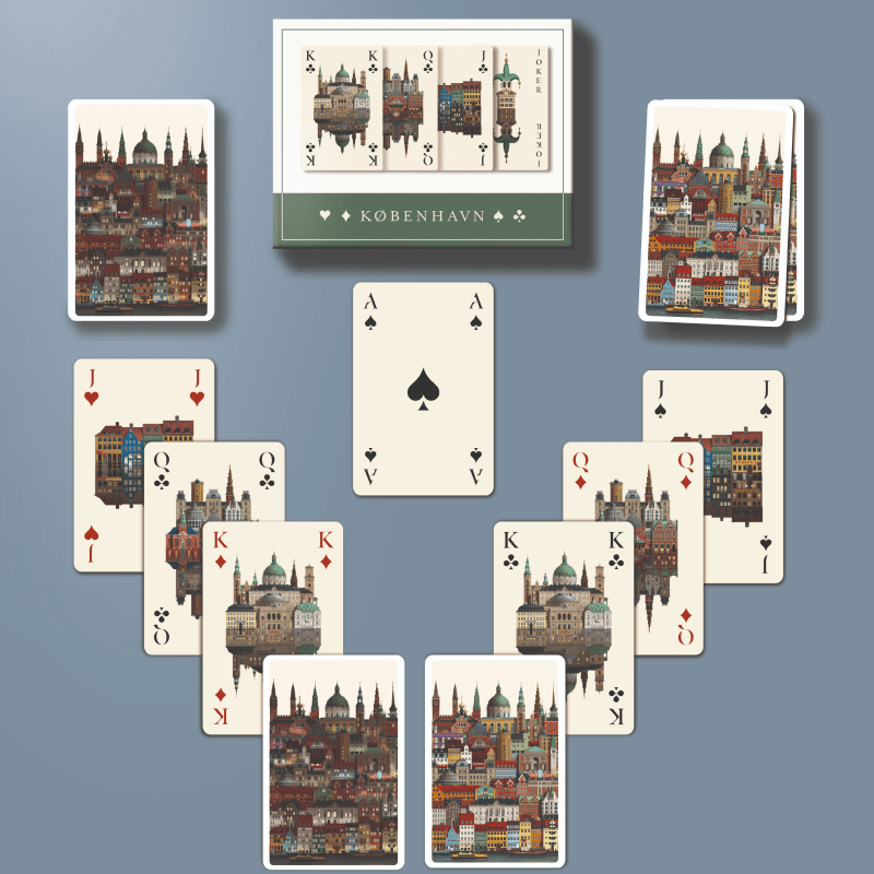 城市版畫系列撲克牌