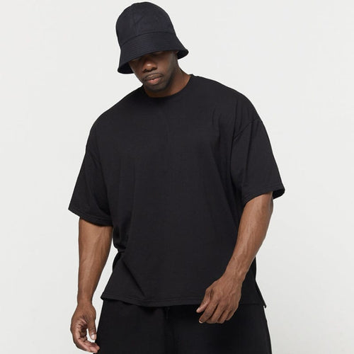 男士寬鬆短袖上衣