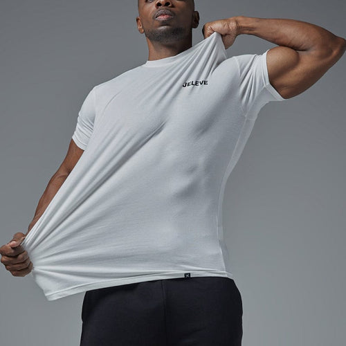 運動高彈性短袖上衣（男款）- 3 色