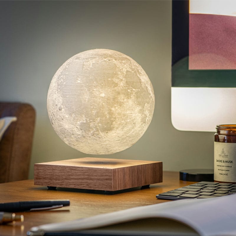 磁懸浮3D月球智能桌燈 (3色)