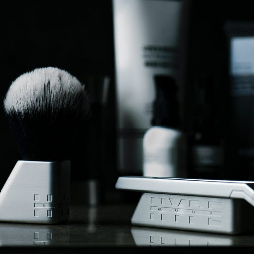 科技感立體磁吸刮鬍刀全套組