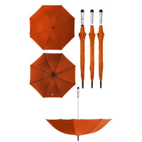 智能雨傘-夕陽橘