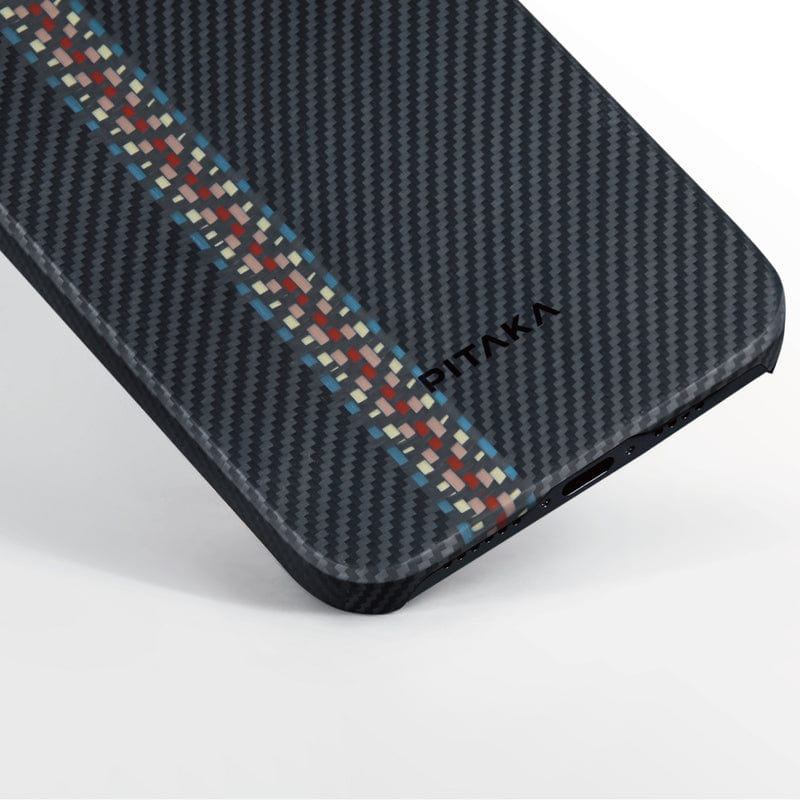 MagEZ iPhone15 Pro/ProMax Case 航太纖維磁吸手機殼細紋浮織款(17g 全球最薄 MagSafe)