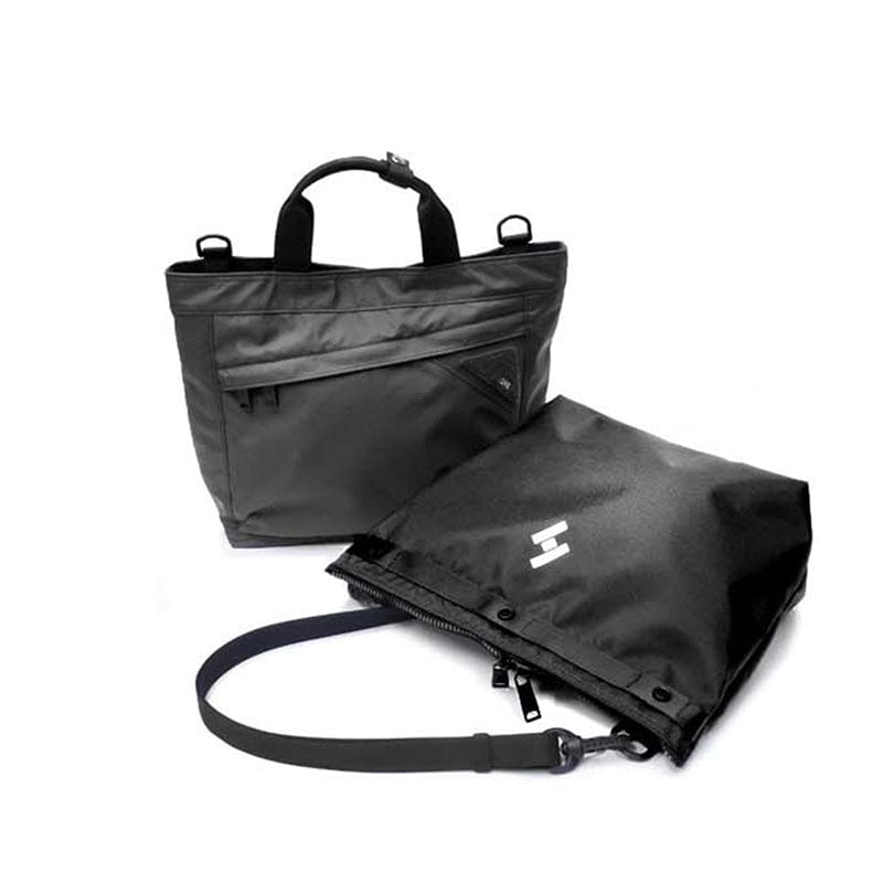 日系機能防潑水 可拆式兩用側背包/手拿包 - 兩色