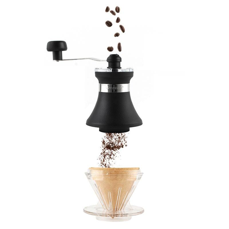 磨豆、濾器 2合1 咖啡濾器組合-黑