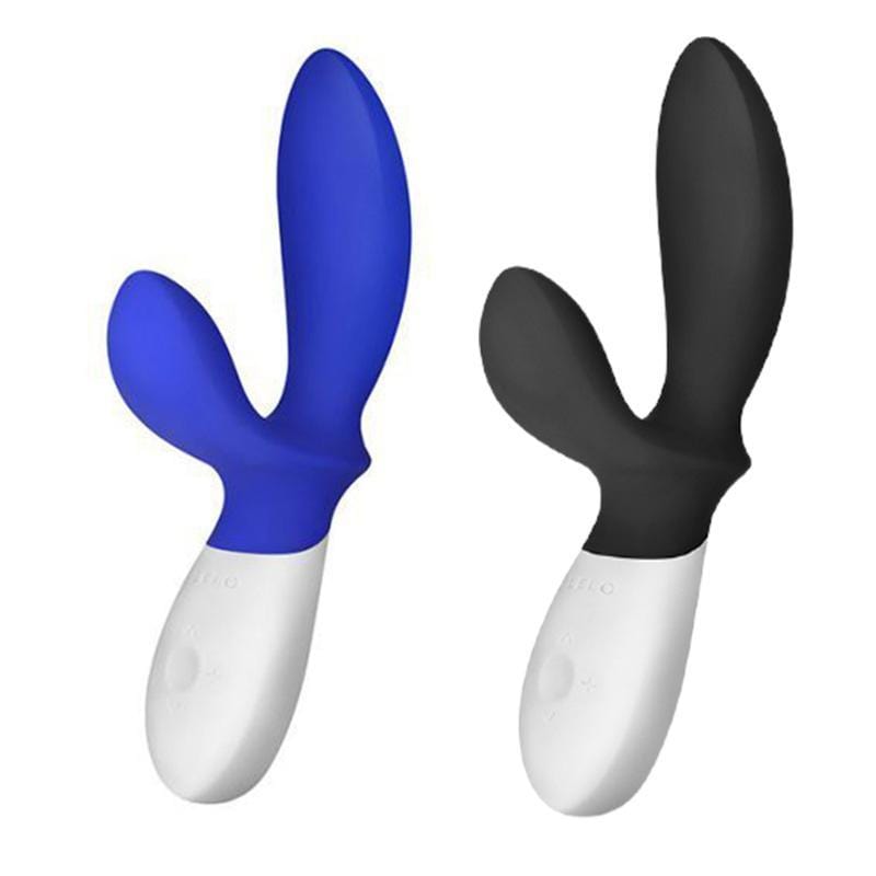 LOKI WAVE 洛基 浪潮 首創仿手指挑逗技術 G點前列腺按摩棒-黑/藍(2色任選)