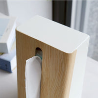 SUZUMU 質感木紋面紙盒架(兩色)
