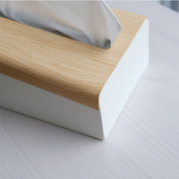 SUZUMU 質感木紋面紙盒架(兩色)