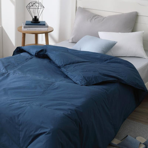 EASY LIFE 90％十月羽絨被/可蓋一整年的好被子-單人