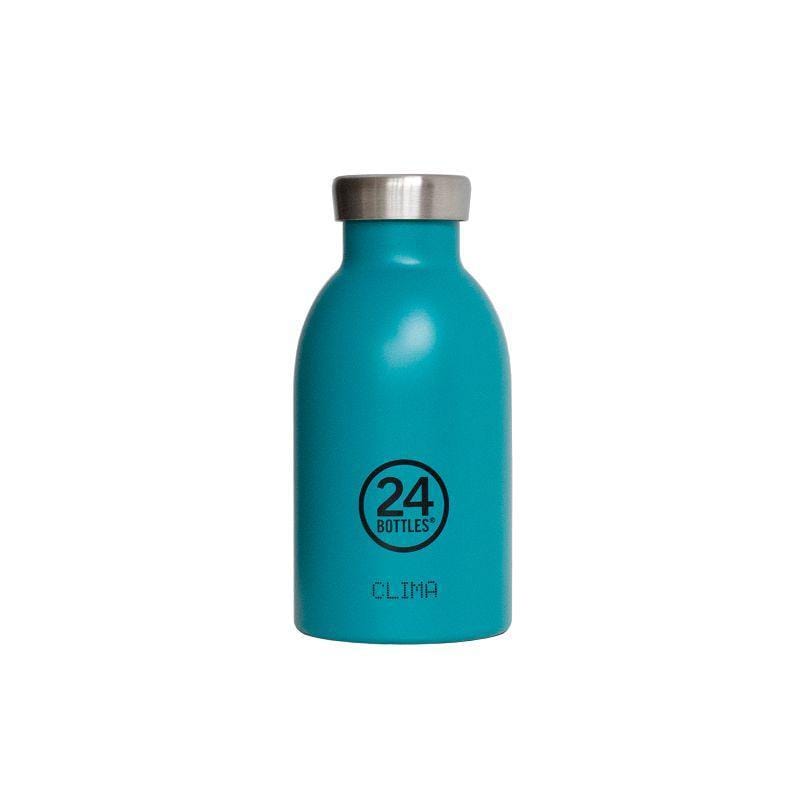 不鏽鋼雙層保溫瓶 330ml - 海灣藍