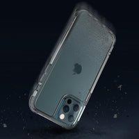 LINKASEAIR iPhone 12 / 12 Pro / 12 Pro Max 浮雕蝕刻技術防摔抗變色抗菌大猩猩玻璃保護殼-漸變