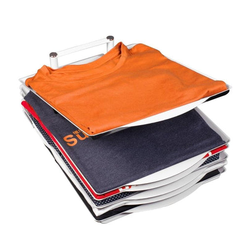 衣物疊衣板收納架（6片組）2入組合