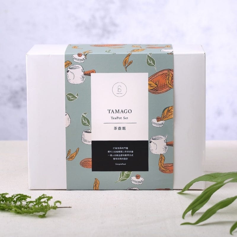 TAMAGO 茶壺禮盒 輕鬆組（一壺兩杯）