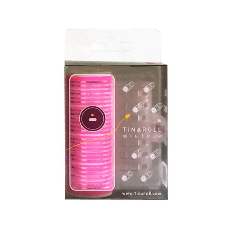 攜帶式USB造型捲髮器-粉紅