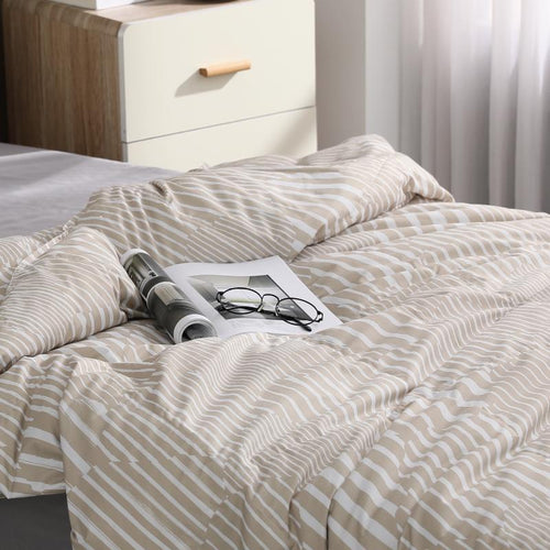 EASY LIFE 90％十月羽絨被/可蓋一整年的好被子-雙人