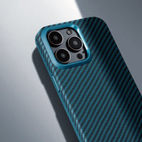 MagEZ iPhone15 Pro/ProMax Case 航太纖維磁吸軍規手機殼(全新跨材質鍛造技術)