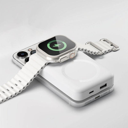 【德國】雙面磁吸｜Apple Watch 直接充｜無線充電行動電源  -allroundo Pro 模力充