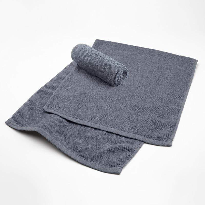 綁頭毛巾x2 - 鐵灰色