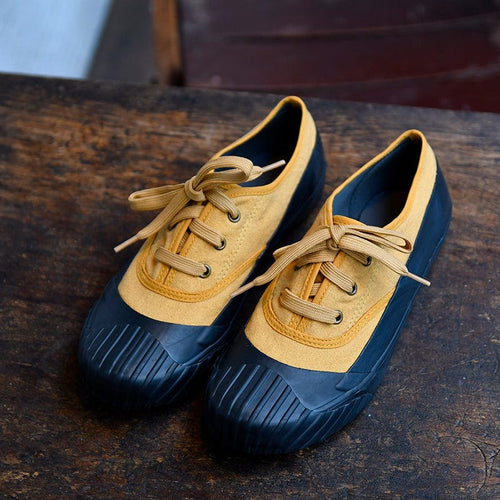 FREE+啤酒黃 重機鞋 功能性防水鞋 露營  雨天 防水