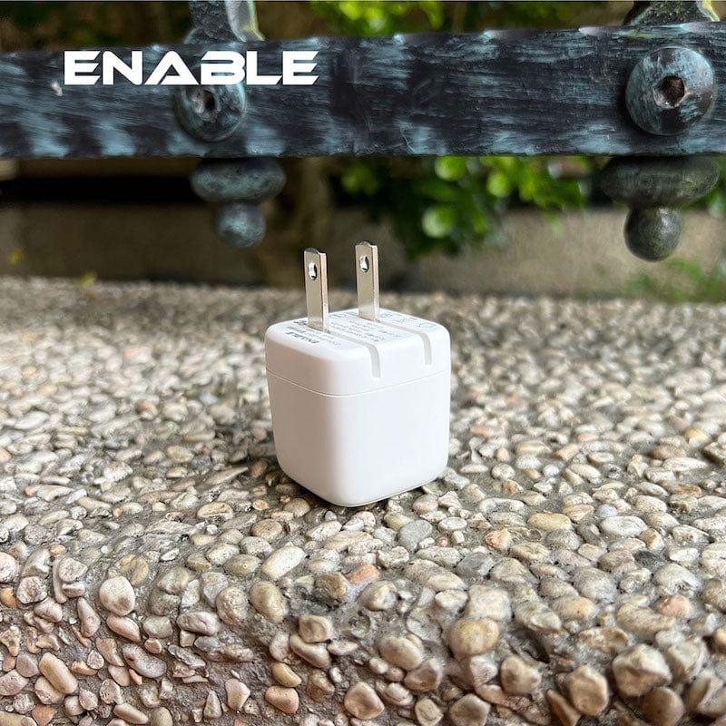 【ENABLE】2年保固 ZOOM 20W GaN氮化鎵 USB-C to Lightning 快速充電組合