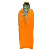 外套式睡袋 Napsack (雙面穿) - 迷彩/橘色
