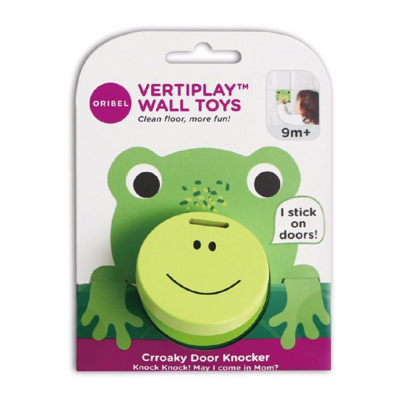 Vertiplay創意壁貼玩具-Door Knoker動物叩叩門