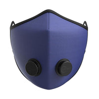 全方位防霾呼吸口罩 - 深藍 (加贈同尺寸替換濾片一枚)